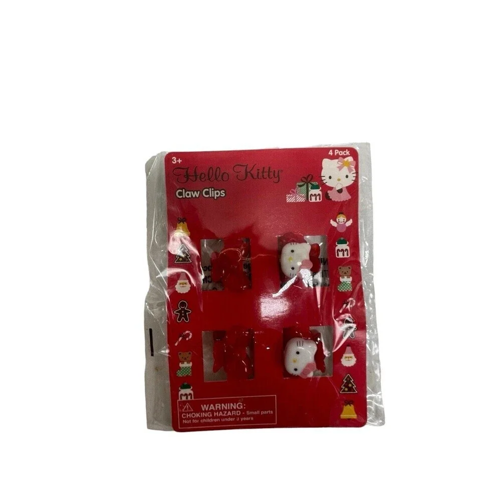 Hello Kitty Headband And Hair Clip Set Of 2 New